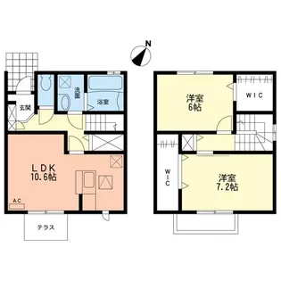 神奈川県足柄上郡開成町延沢【一戸建】の間取り