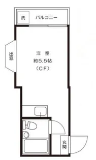 メゾン・ド・ルージュ【2階】の間取り