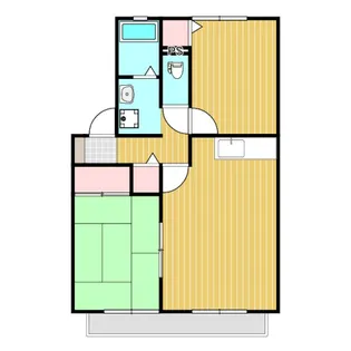ラムール【1階】の間取り