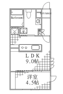 東京都江東区福住1【マンション】の間取り