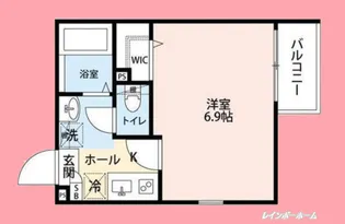 ライフタウン西新井【2階】の間取り