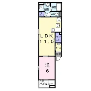 神奈川県小田原市飯泉【アパート】の間取り
