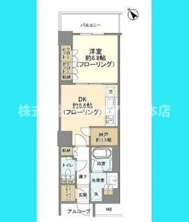 ステーションツインタワーズ糀谷フロント・ウエスト【5階】の間取り