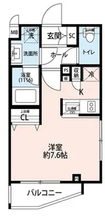 プレール・ドゥーク学芸大学II【3階】の間取り