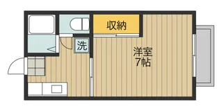 広島県福山市加茂町大字下加茂【アパート】の間取り