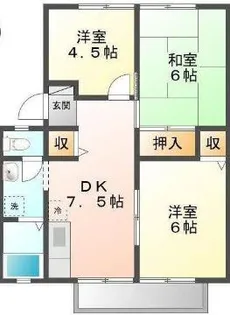 エレガンス幕山台【2階】の間取り