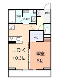 サンパティーク矢部【3階】の間取り