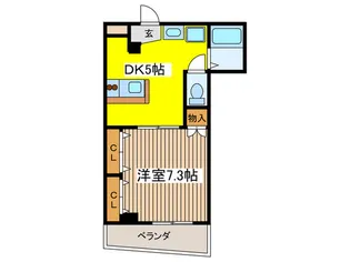 リーゾ・ヴィヴァ-チエ【2階】の間取り