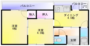 大阪府八尾市太田新町1【一戸建】の間取り