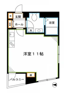 BIOS ARAI【4階】の間取り