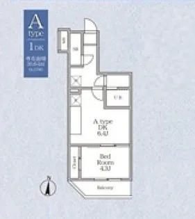 ラヴィエール錦糸公園【5階】の間取り