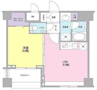 埼玉県さいたま市中央区大戸4【マンション】の間取り