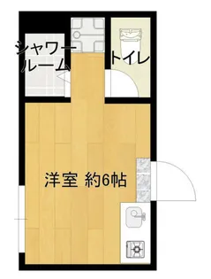 中倉コーポ【4階】の間取り