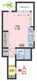 パセオマカーム【2階】の間取り