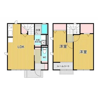 アンソレイェ【2階】の間取り