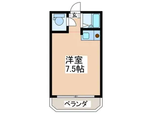 ア-バンコ-ト玉造【2階】の間取り