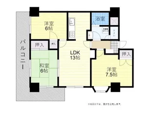 エグゼコート大在2【2階】の間取り