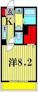 千葉県船橋市西船1【アパート】の間取り