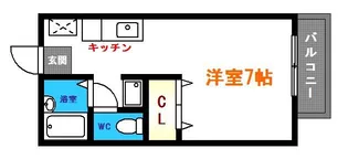 メゾンメイプル【1階】の間取り