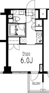 萩中イースト【6階】の間取り