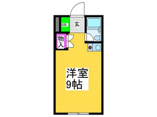 ア-バンコ-ト玉造【2階】の間取り