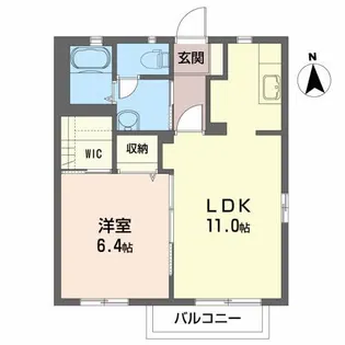 パルステージ泉【2階】の間取り