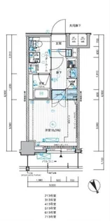 メインステージ川口WEST【3階】の間取り