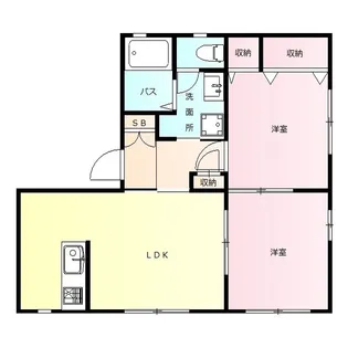 コニファーテラス【2階】の間取り