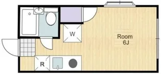 コーポグリーンヒル【1階】の間取り