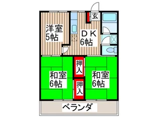 エクセルマルク【2階】の間取り