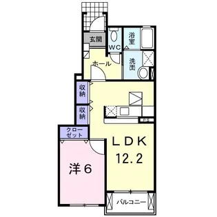 アルトピアーノI【1階】の間取り
