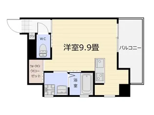 ECOOLタケハラ【6階】の間取り