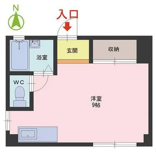 コーポ丸山【1階】の間取り