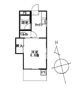 小泉コーポ【1階】の間取り