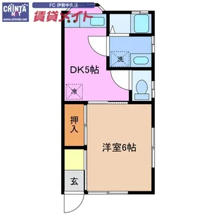 ベル・アンダーソン別棟【1階】の間取り