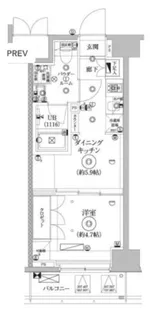 セジョリ墨田EASTIII【6階】の間取り