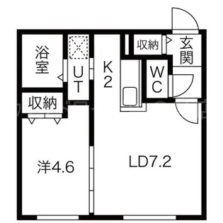 Ferio北大前(フェリオ北大前)【1階】の間取り