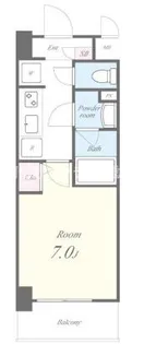 ソフィア阿倍野【5階】の間取り