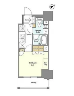 テラス横浜鶴見【11階】の間取り