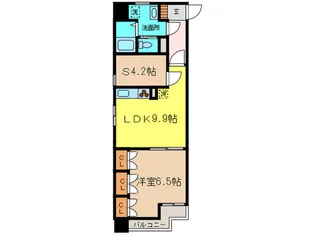 グランカーサ浅草【6階】の間取り