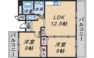 コーポ楓【3階】の間取り