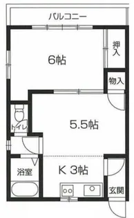 幸町マンション【1階】の間取り