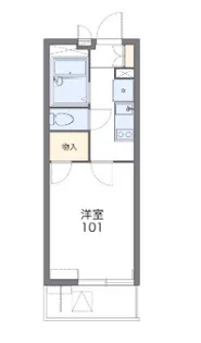 サンヴィレッジ20【4階】の間取り