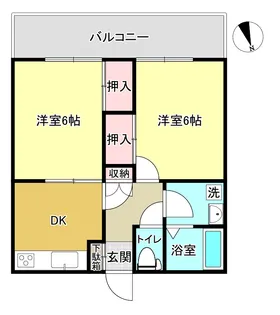 メゾン桜が丘【3階】の間取り