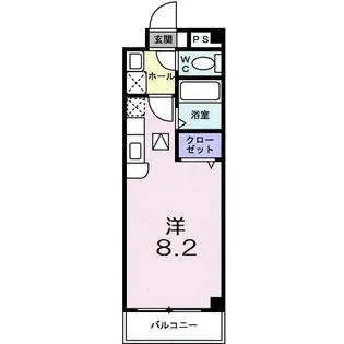 ラシェンテ【1階】の間取り