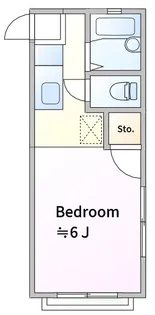 ソレアード【2階】の間取り