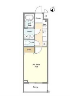 ハピネス70【2階】の間取り