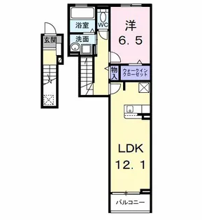 AZガーデン・ソレイユ【2階】の間取り