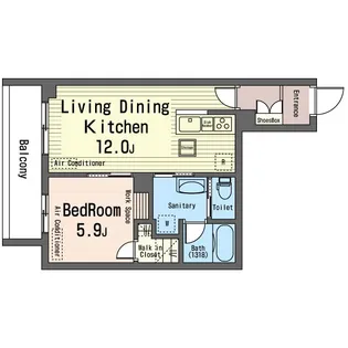 Pleasure bright【1階】の間取り