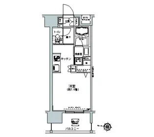 パークキューブ板橋本町【3階】の間取り
